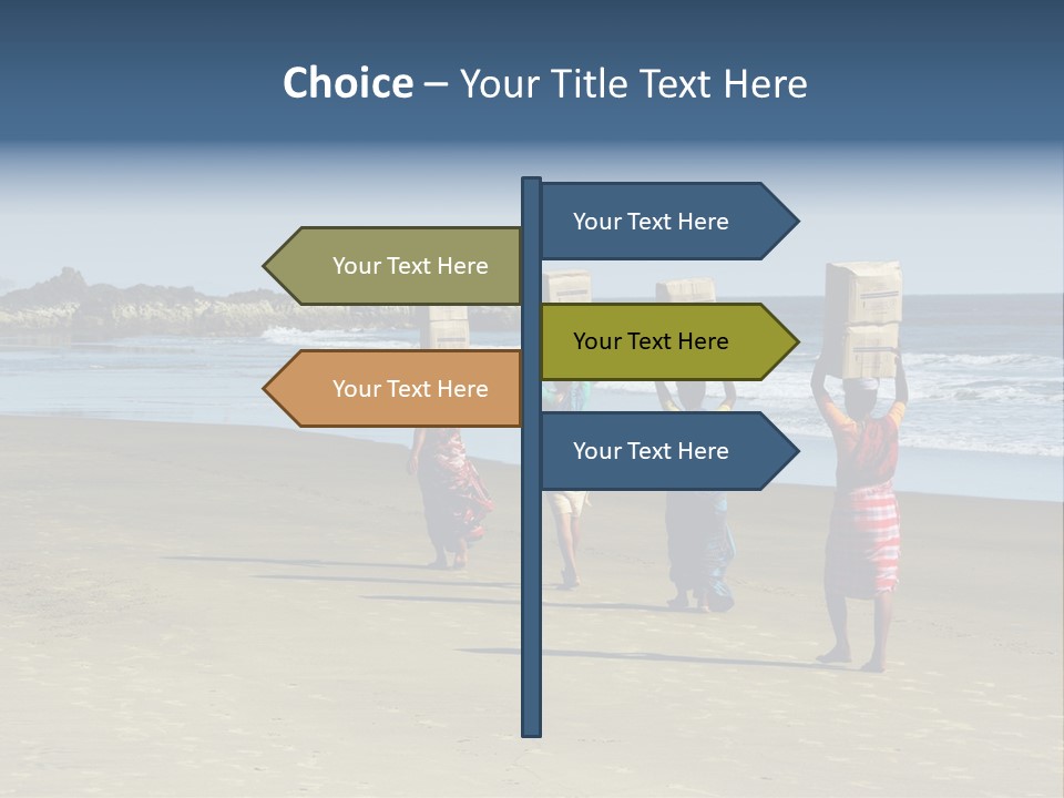 Coastline Asia Tropical PowerPoint Template