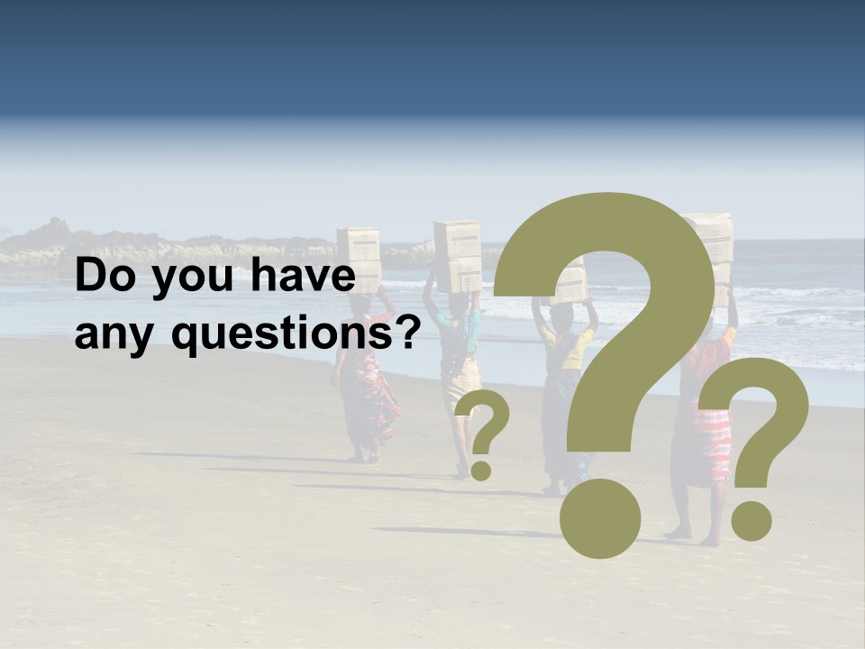 Coastline Asia Tropical PowerPoint Template