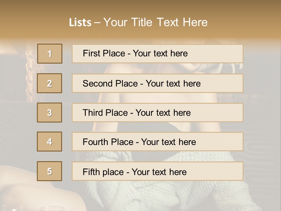 Design Stays Ornament PowerPoint Template