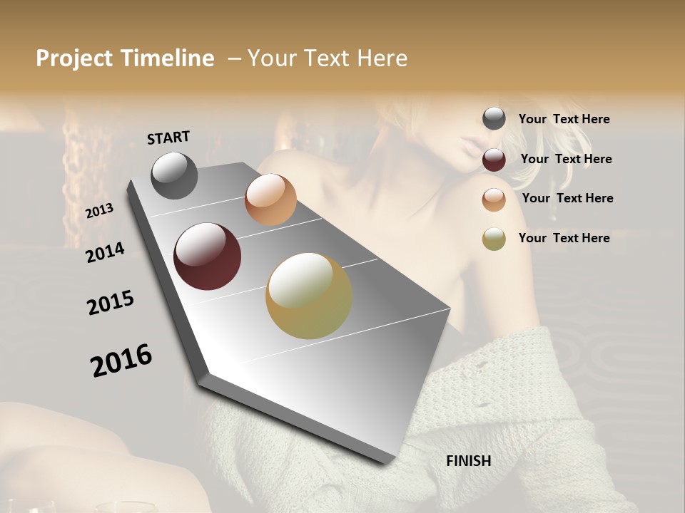 Design Stays Ornament PowerPoint Template