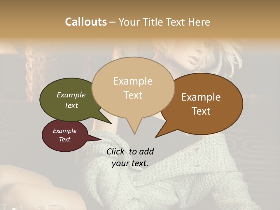 Design Stays Ornament PowerPoint Template