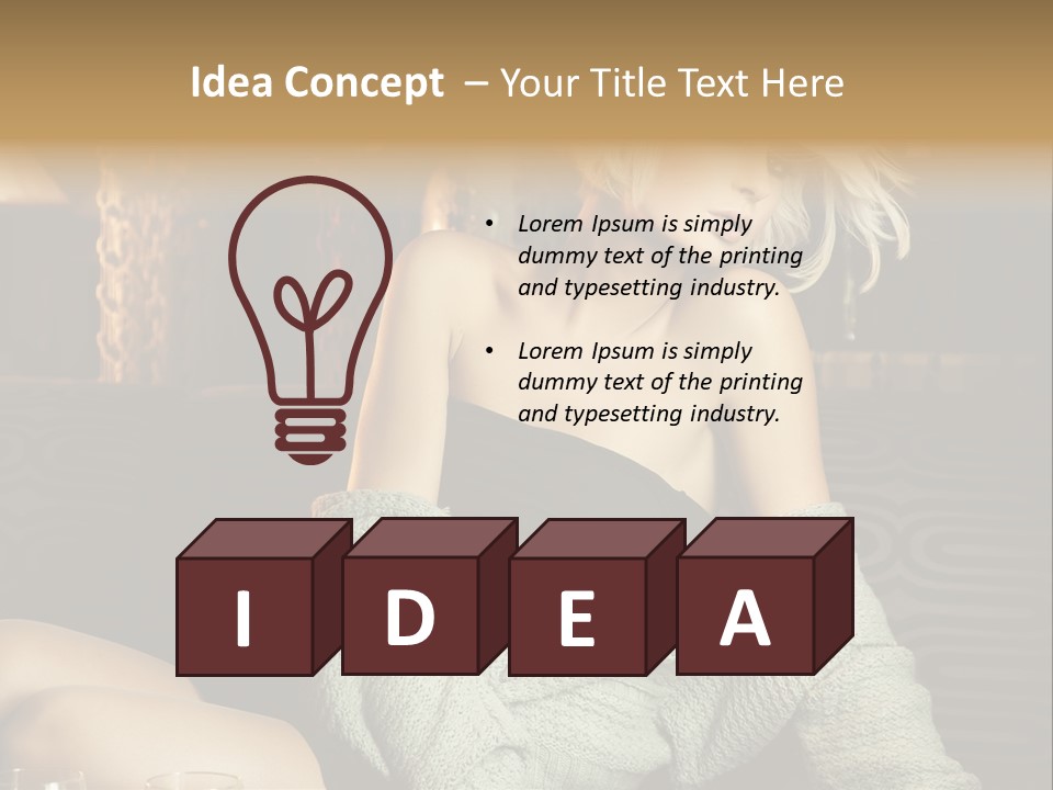 Design Stays Ornament PowerPoint Template