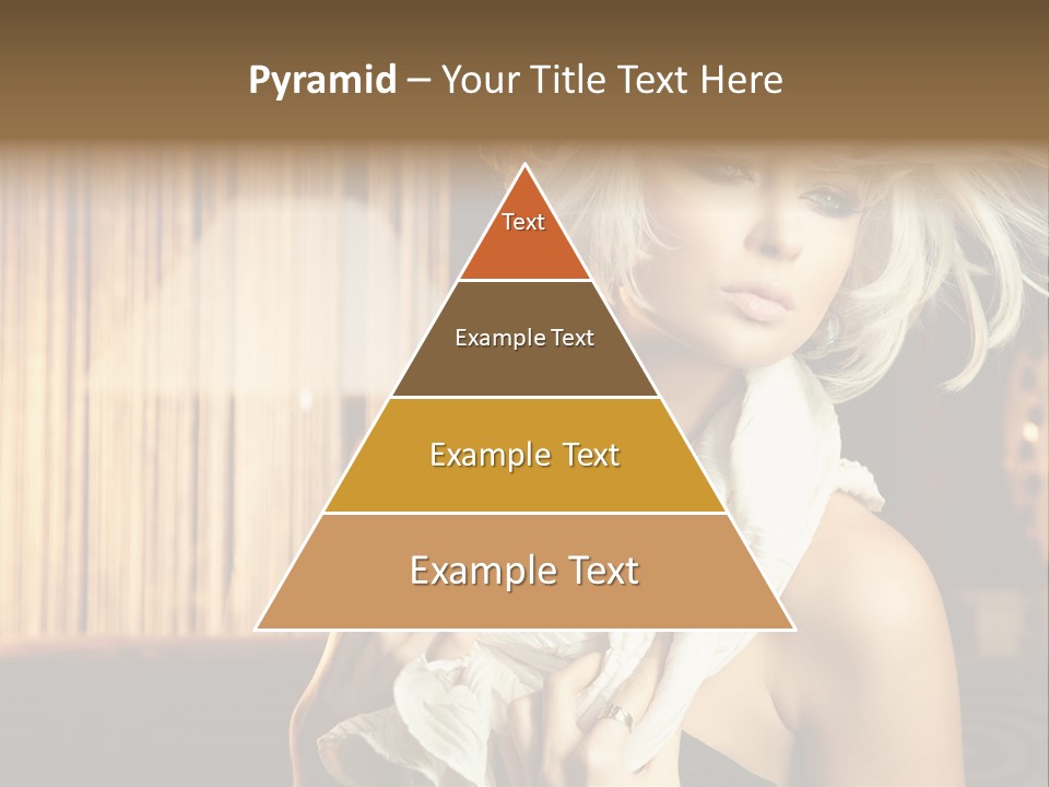 Portrait Model Sexy PowerPoint Template