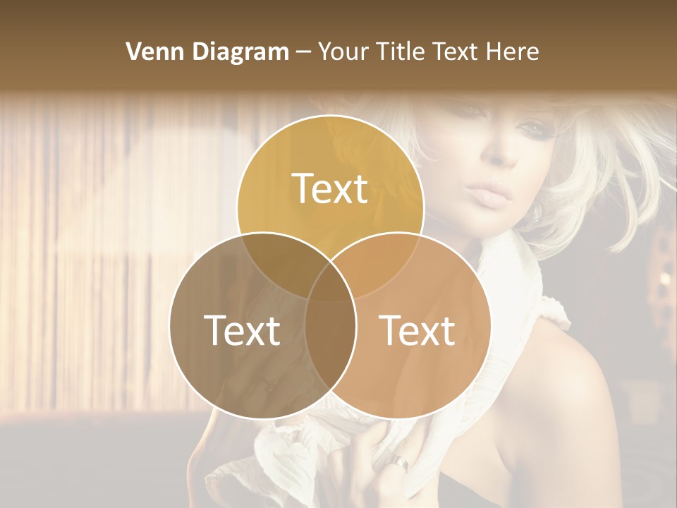 Portrait Model Sexy PowerPoint Template
