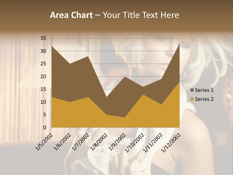 Portrait Model Sexy PowerPoint Template