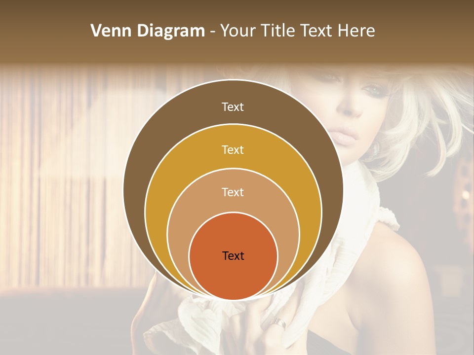 Portrait Model Sexy PowerPoint Template