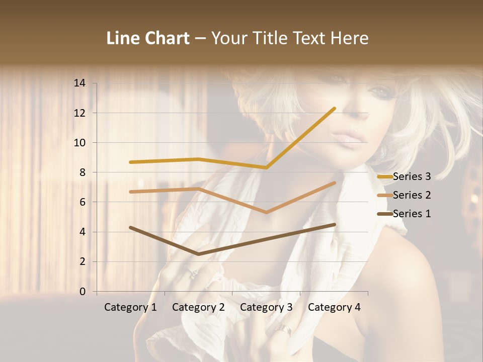 Portrait Model Sexy PowerPoint Template