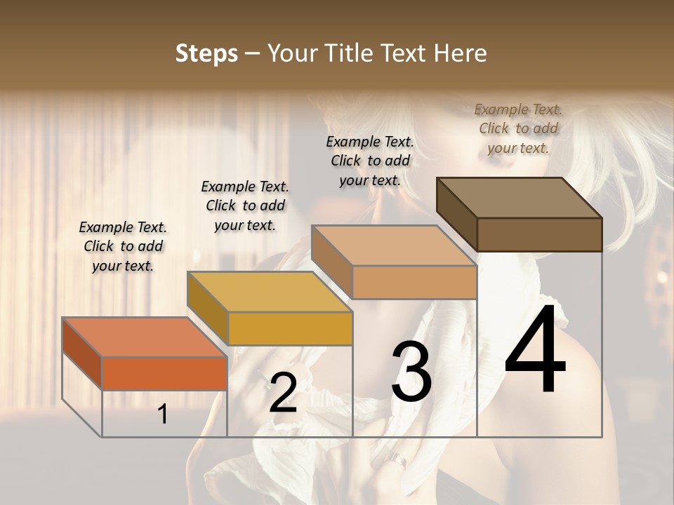 Portrait Model Sexy PowerPoint Template