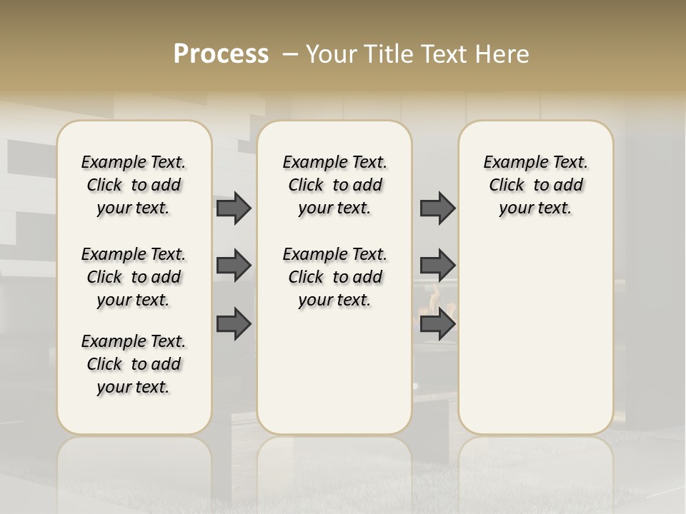Room Apartment Twilight PowerPoint Template