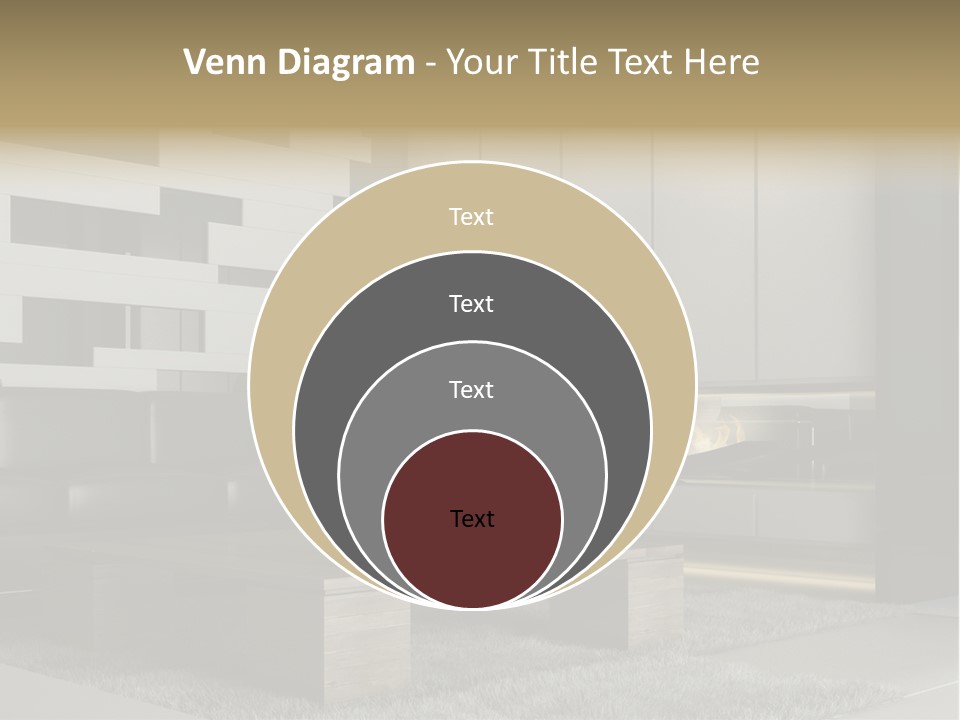 Room Apartment Twilight PowerPoint Template