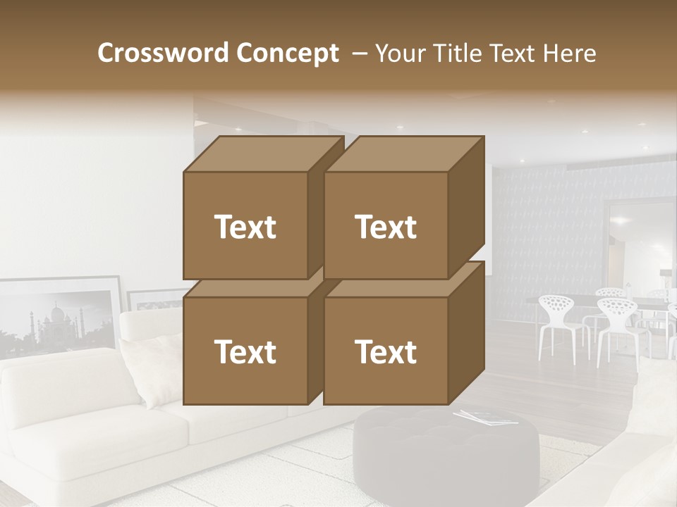 New Room Architecture PowerPoint Template