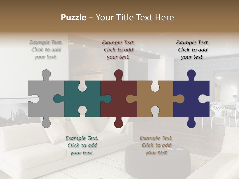 New Room Architecture PowerPoint Template