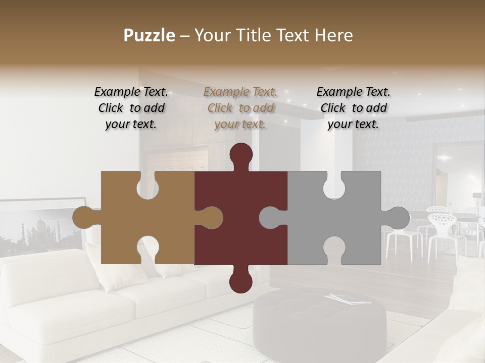 New Room Architecture PowerPoint Template