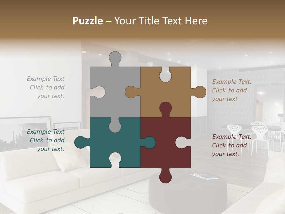 New Room Architecture PowerPoint Template