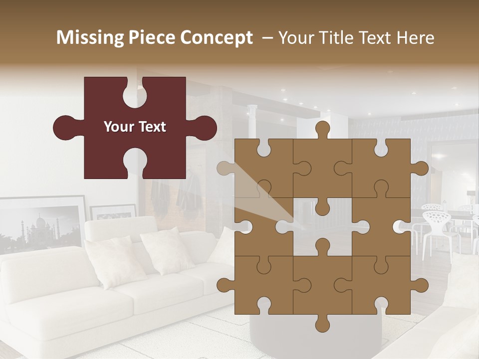 New Room Architecture PowerPoint Template