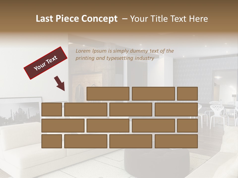 New Room Architecture PowerPoint Template