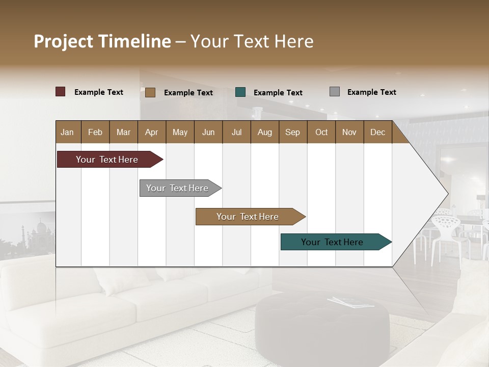 New Room Architecture PowerPoint Template