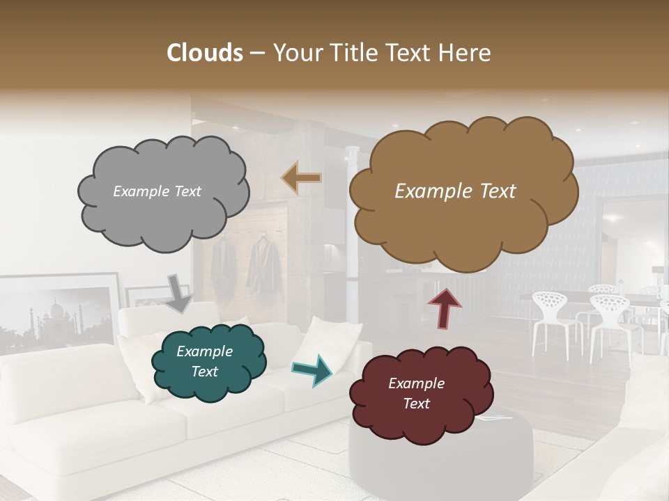 New Room Architecture PowerPoint Template