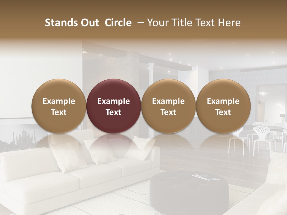 New Room Architecture PowerPoint Template