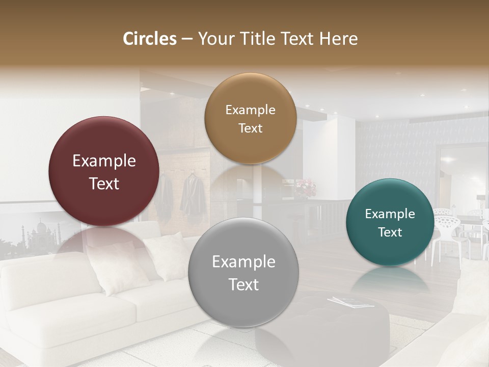 New Room Architecture PowerPoint Template
