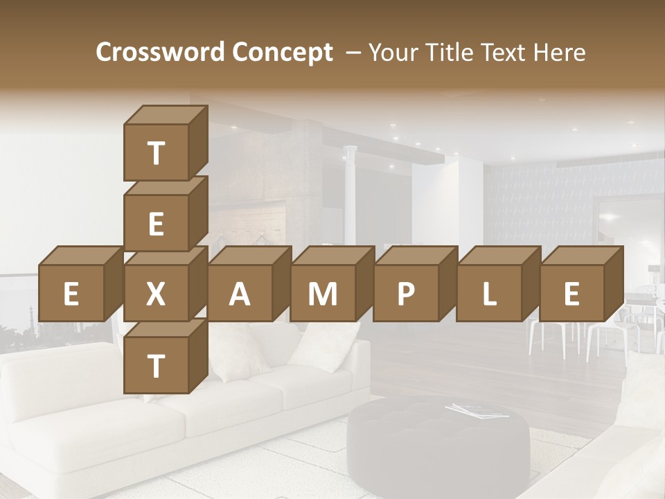 New Room Architecture PowerPoint Template