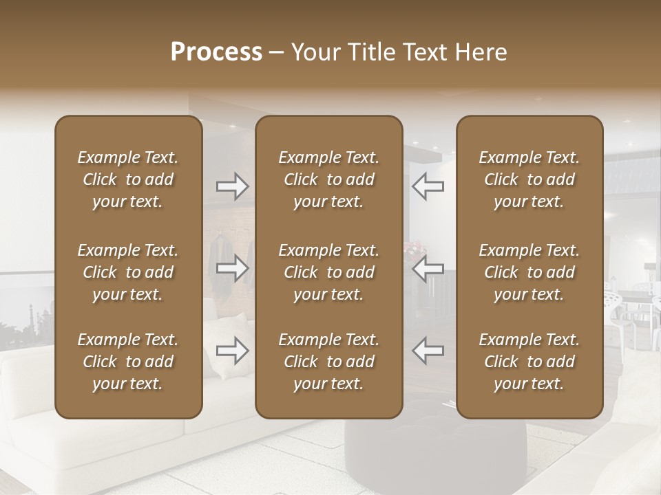 New Room Architecture PowerPoint Template