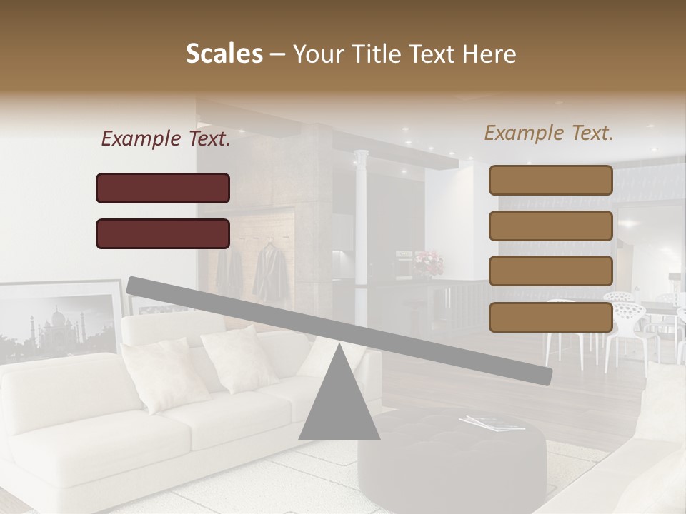 New Room Architecture PowerPoint Template