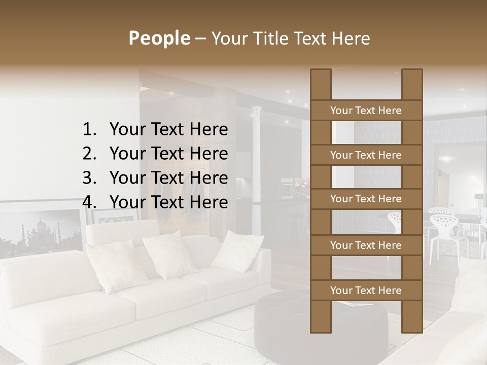 New Room Architecture PowerPoint Template