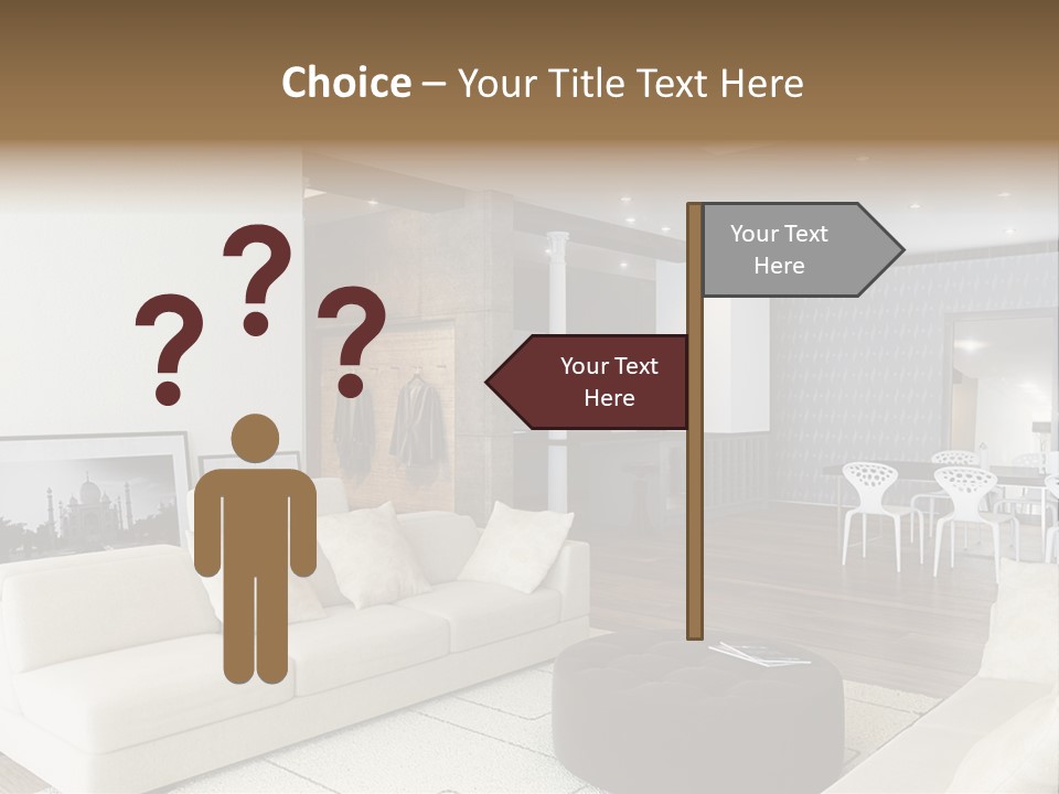 New Room Architecture PowerPoint Template