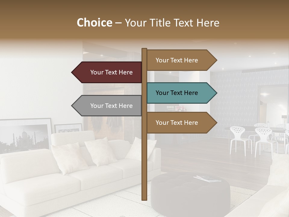 New Room Architecture PowerPoint Template