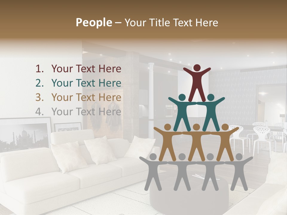 New Room Architecture PowerPoint Template