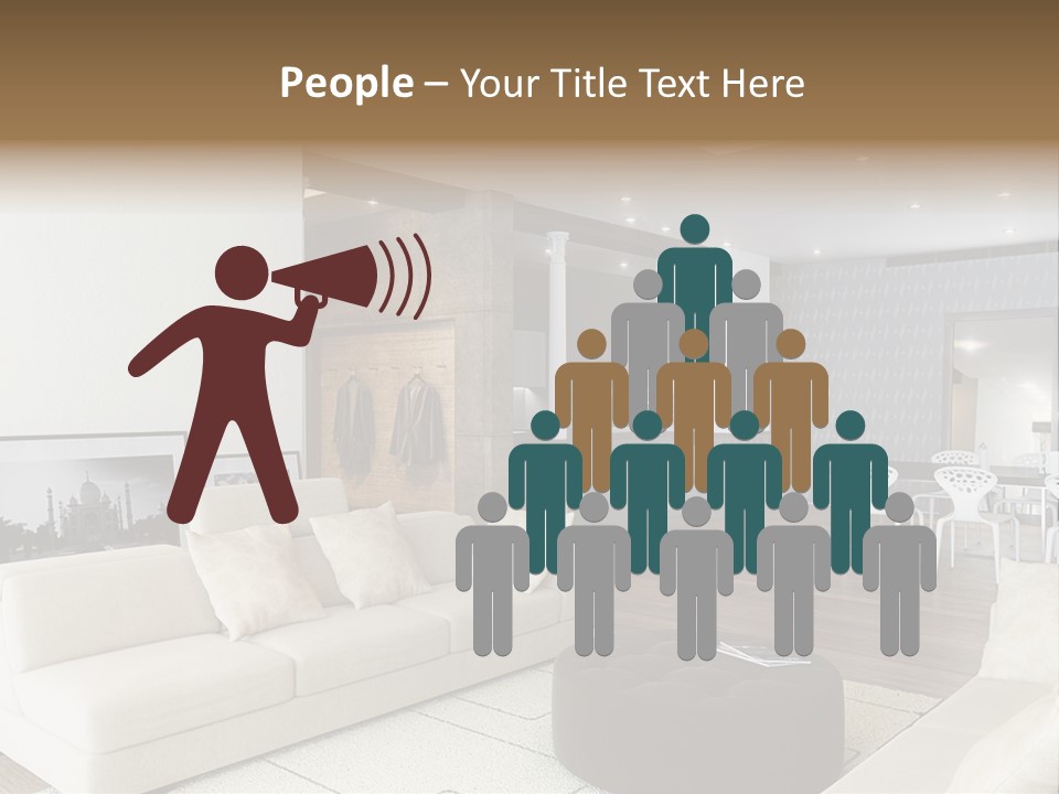 New Room Architecture PowerPoint Template