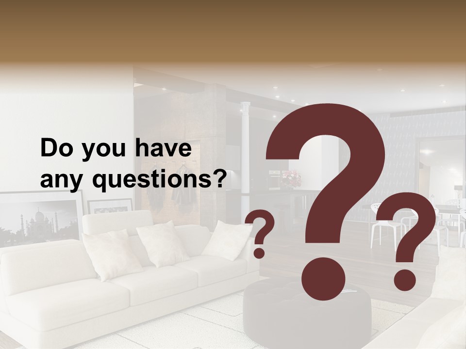 New Room Architecture PowerPoint Template