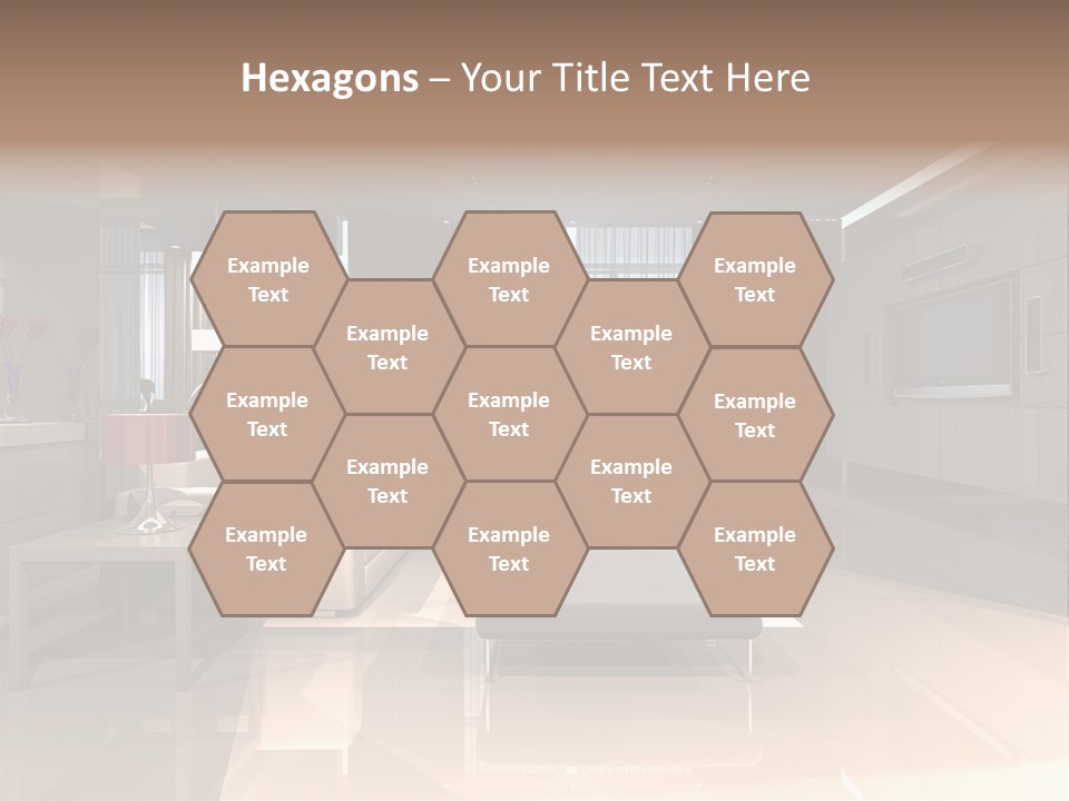 Empty Nobody Apartment PowerPoint Template