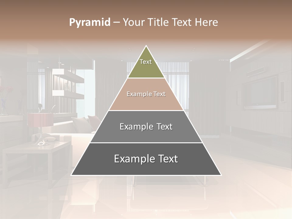 Empty Nobody Apartment PowerPoint Template