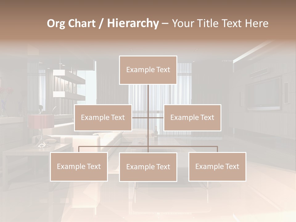Empty Nobody Apartment PowerPoint Template