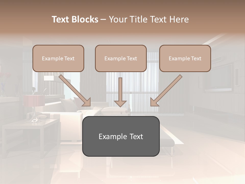 Empty Nobody Apartment PowerPoint Template