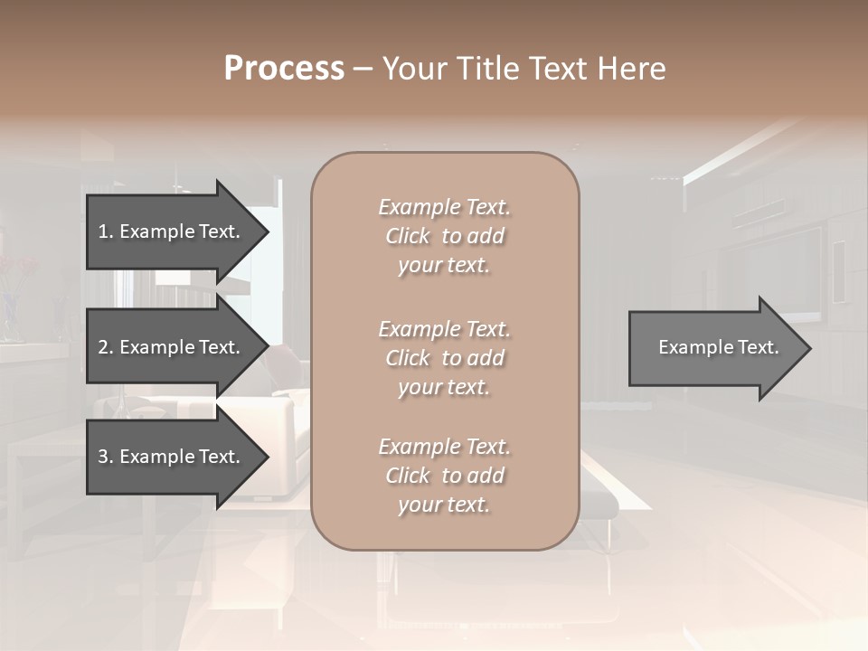 Empty Nobody Apartment PowerPoint Template
