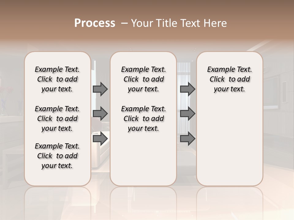 Empty Nobody Apartment PowerPoint Template