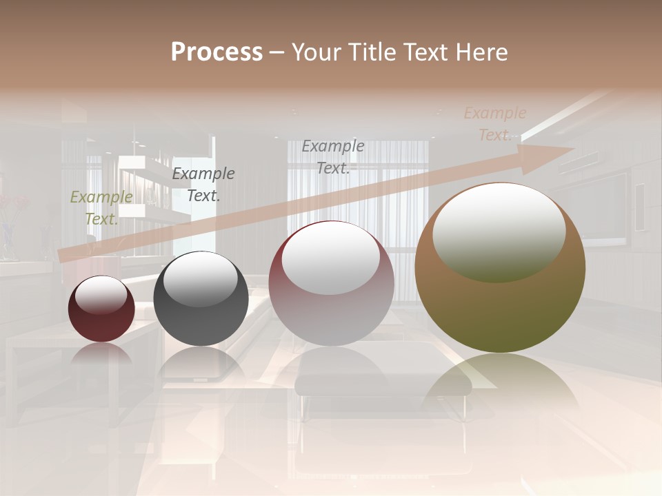 Empty Nobody Apartment PowerPoint Template