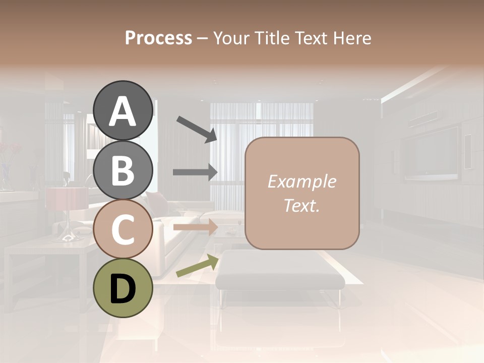 Empty Nobody Apartment PowerPoint Template