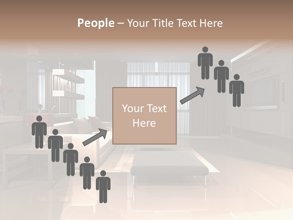 Empty Nobody Apartment PowerPoint Template