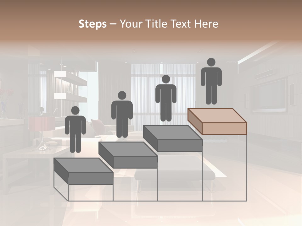 Empty Nobody Apartment PowerPoint Template