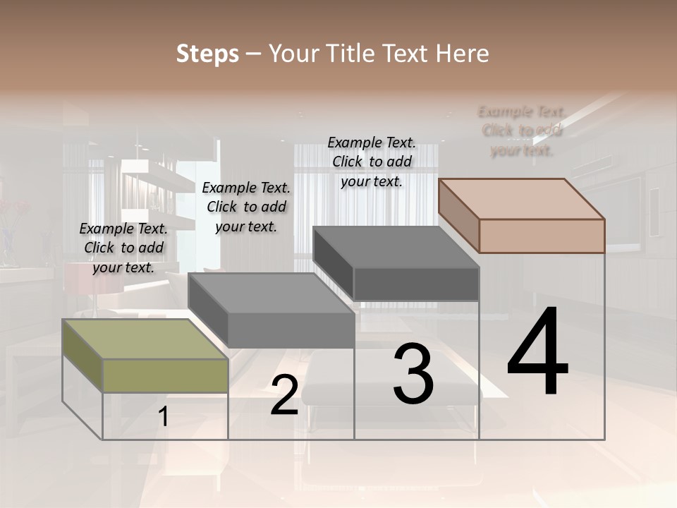 Empty Nobody Apartment PowerPoint Template