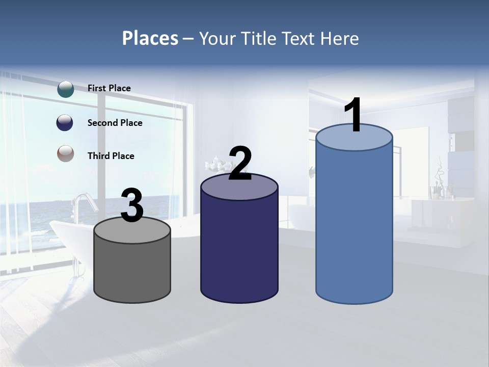 Washing Retail Sky PowerPoint Template