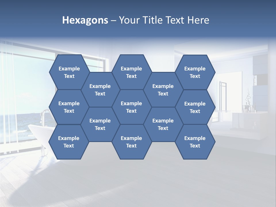 Washing Retail Sky PowerPoint Template