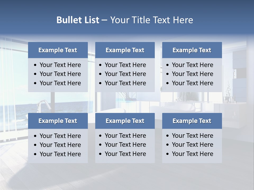 Washing Retail Sky PowerPoint Template