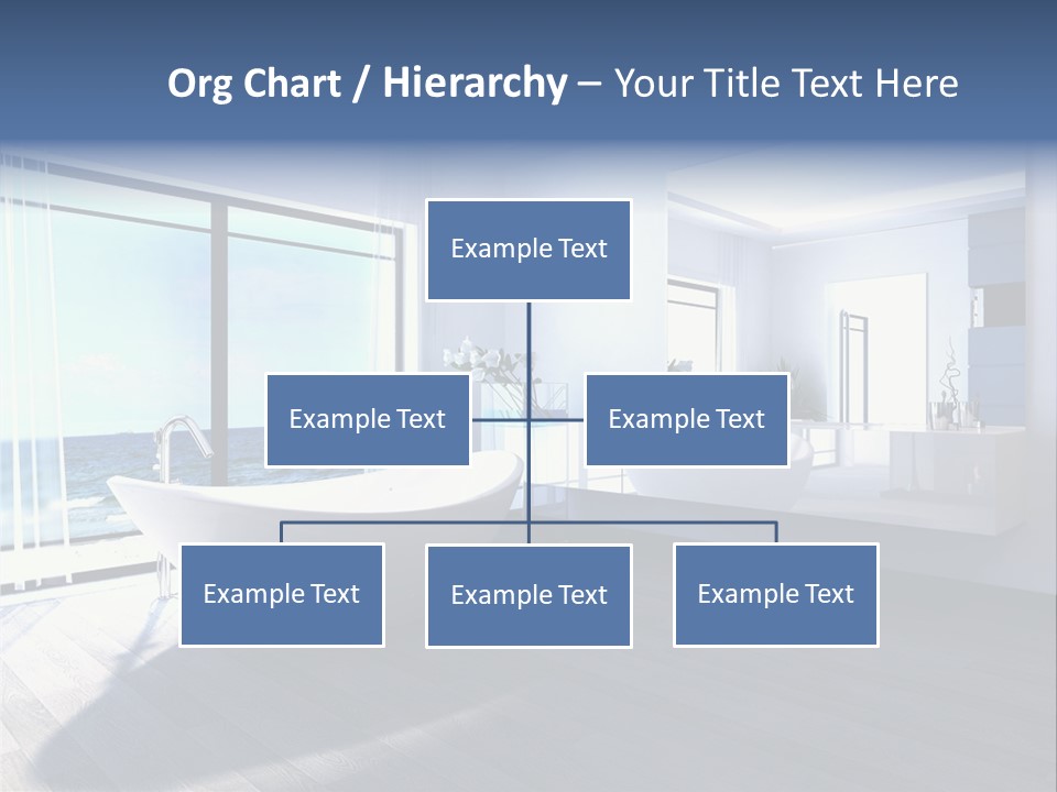 Washing Retail Sky PowerPoint Template
