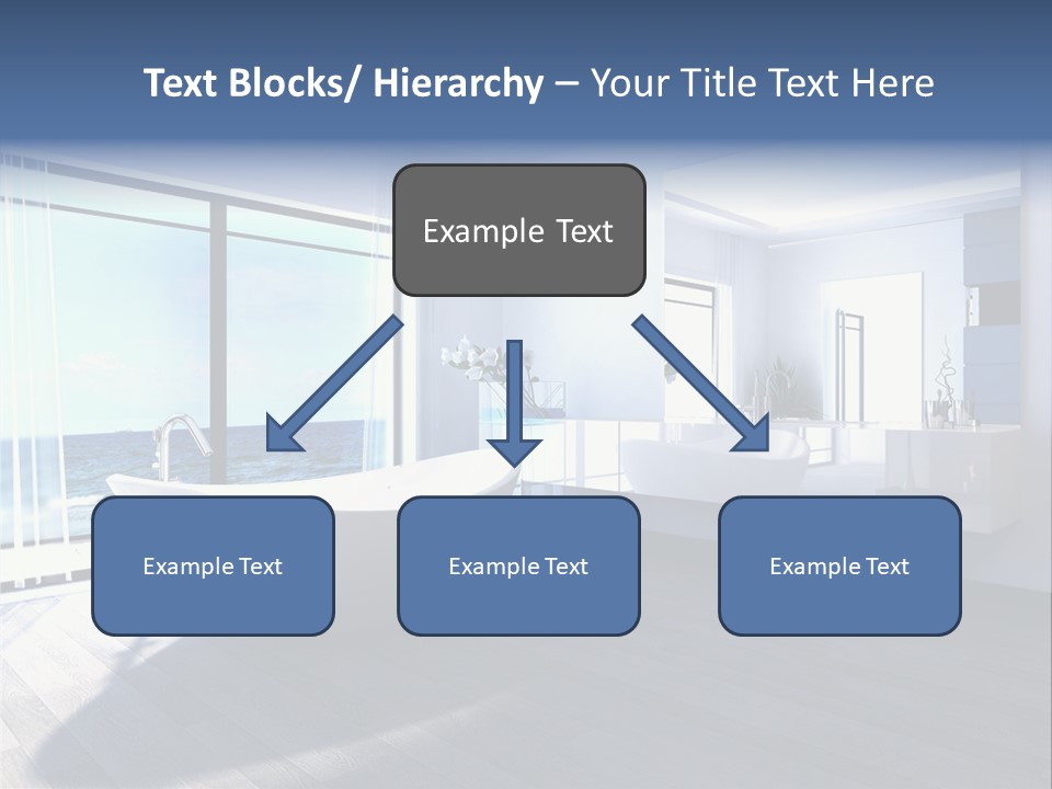 Washing Retail Sky PowerPoint Template