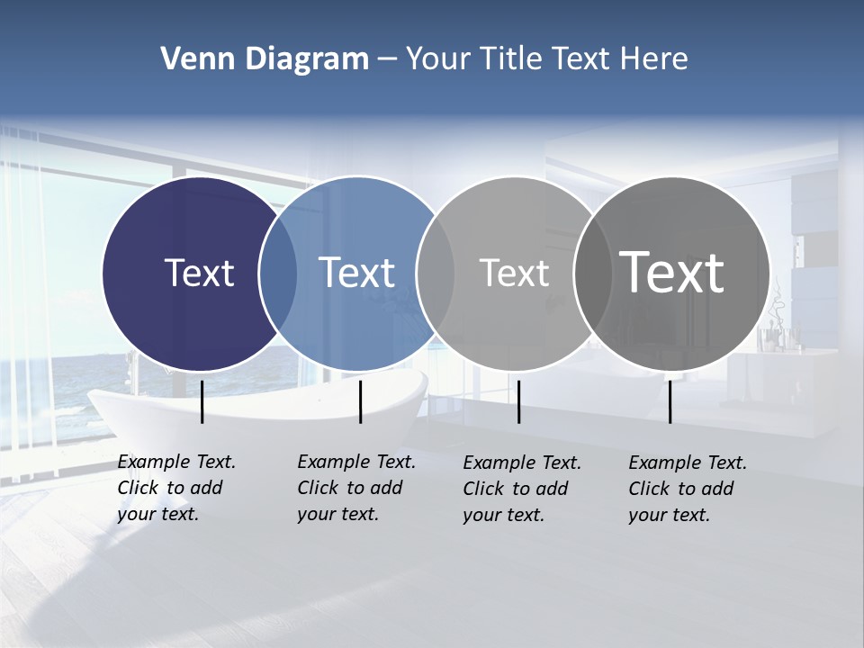 Washing Retail Sky PowerPoint Template